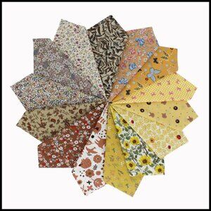 Pre-Cut Cotton Fabric Squares Quilting Patchwork Sewing DIY Crafting Layer Cakes